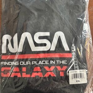 NASA Black Graphic T-Shirt XXL